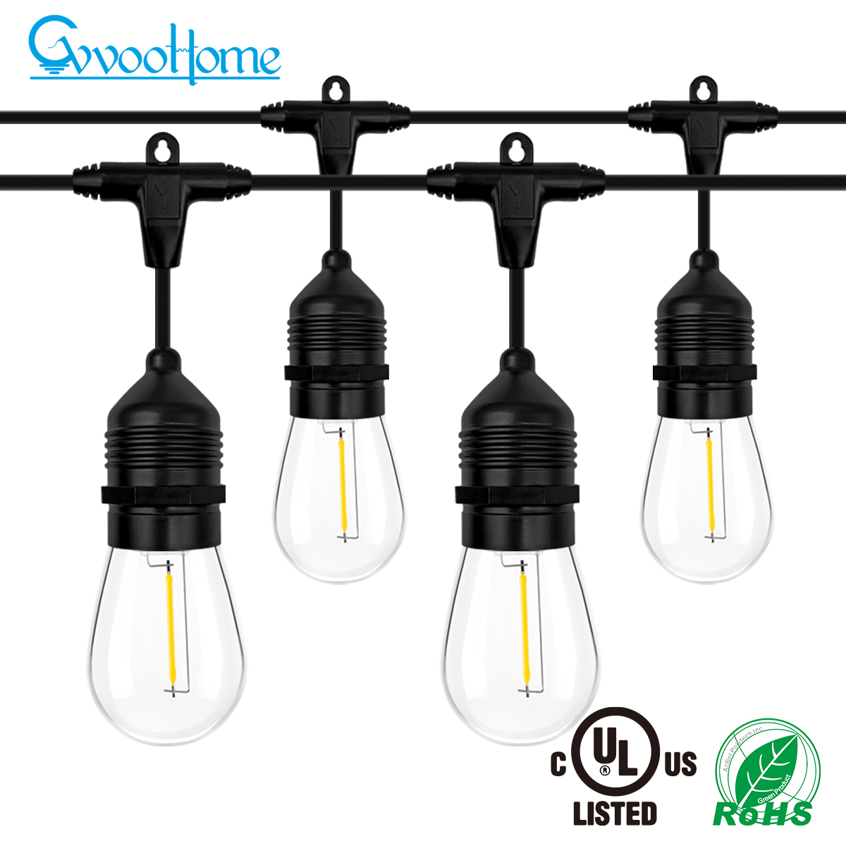 HCP104 S14圆头吊坠灯串