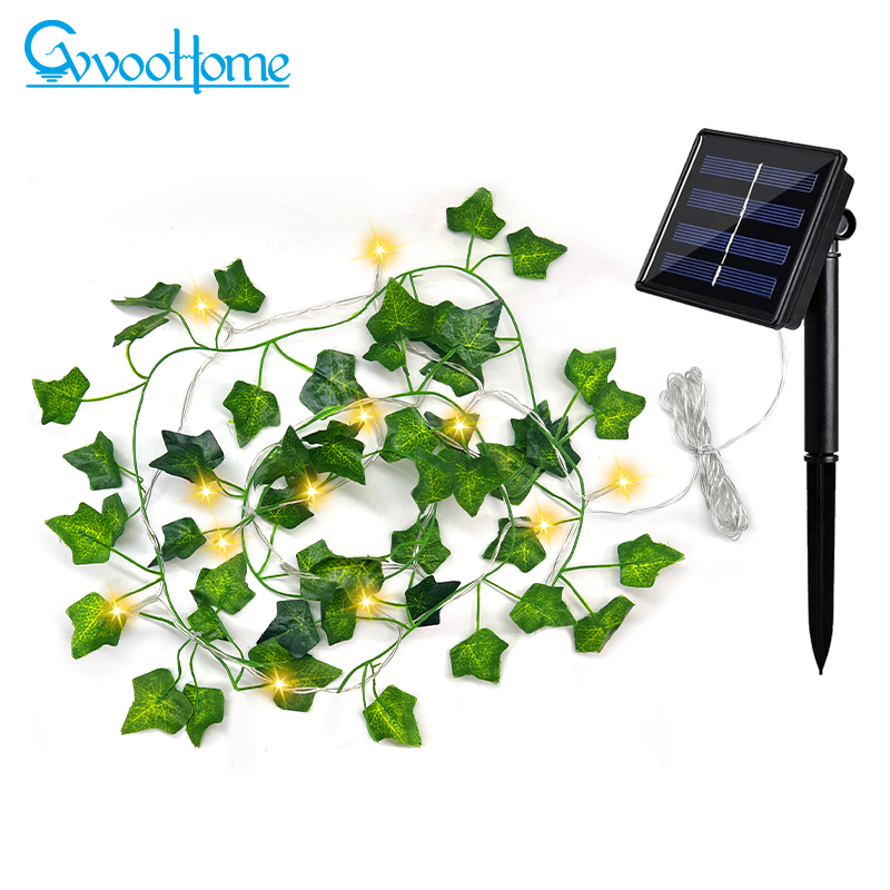 HCP162 太阳能树叶灯串