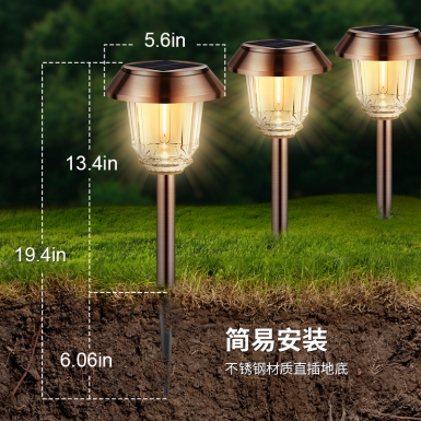 LED户外灯 - HCP200  太阳能庭院地插灯